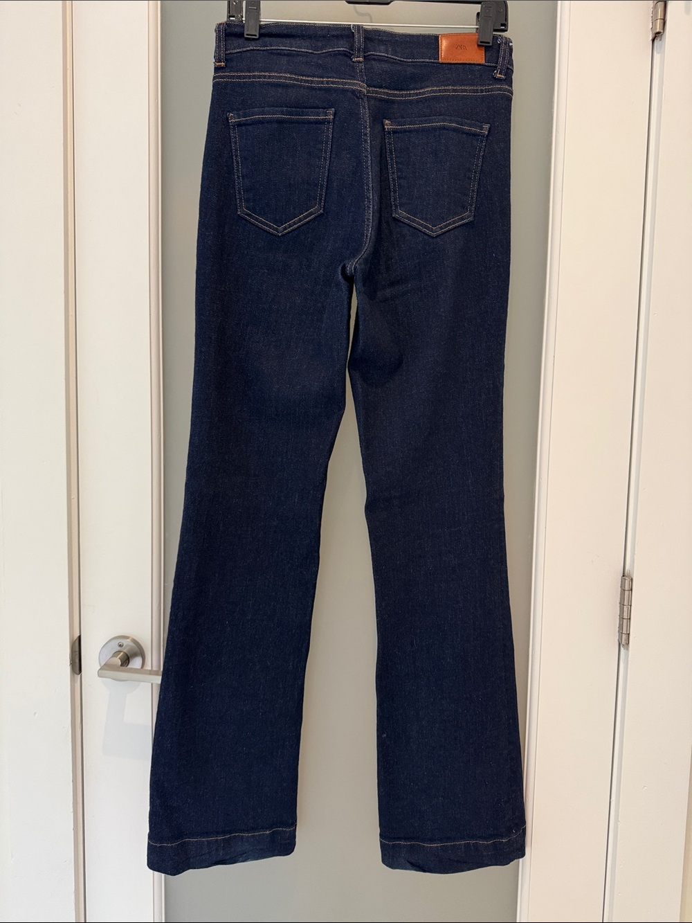 Zara ZW High-Rise Flare Jeans - Picture 8 of 9